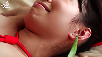 Minami H tied up with kinbaku rope