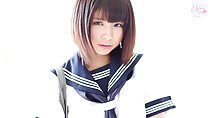 Minami S in seifuku uniform