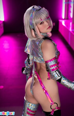 Aya Komatsu showing her shaved pussy and nice ass