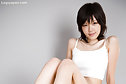 Pretty Yuuki Ryo strips denim shorts and panties on bed