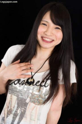 Iori Sana in white top and panties and pantyhose