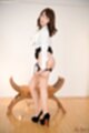 Kisaki aya lowering panties in stockings high heels